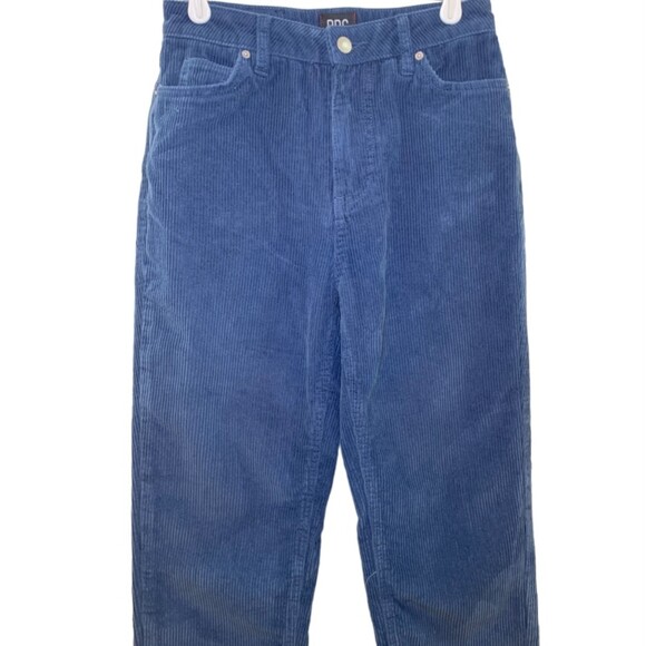 BDG Urban Outfitters Mom High-Rise Corduroy Pants Blue Size 25 - Picture 4 of 6